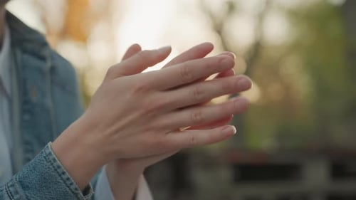 Reflective Girl on Park Bench Young Woman Sits Quietly Reflecting Peacefully Young Woman with
