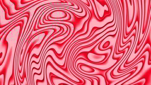 Abstract Red Fluid Swirls Loop Background Animation