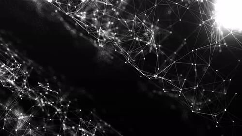 Abstract Technology Network Connection Background