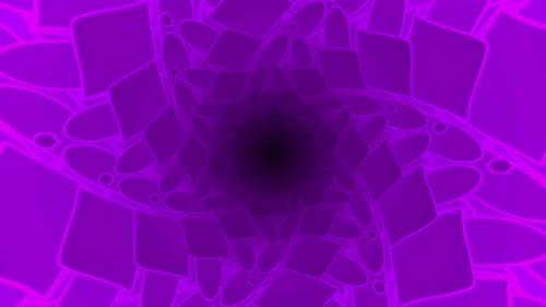 Abstract Swirling Geometric Vortex Background Animation