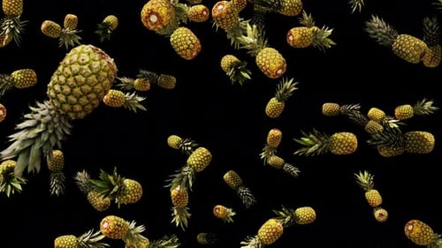 Pineapple Filling In Summer Alpha 01 4K