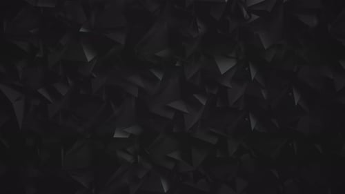 Abstract Dark Polygonal Background with Subtle Shifting Shapes