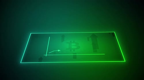 Globales Finanz- und Geschäftsdatentechnologiekonzept