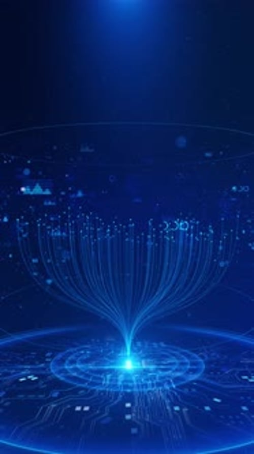 Futuristic information technology Big data cloud computing internet of things IOT AI