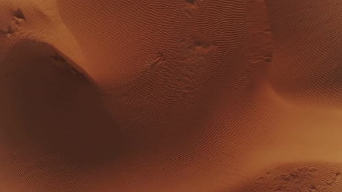 Flug über die Wüste, Dünen