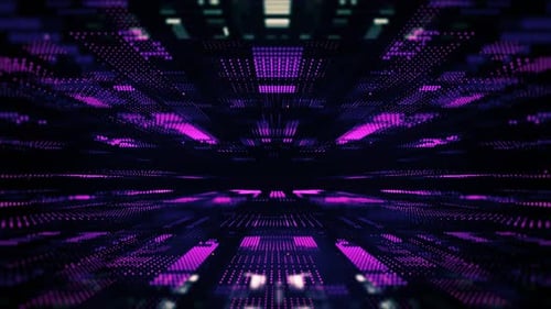 Sci-fi Abstract Background Animation 4K