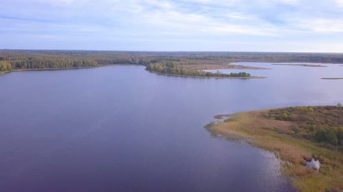 Beautiful Summer Landscape Of Lake Tiosto 01