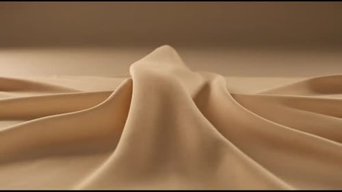 Smooth Fabric Wave Reveal Animation