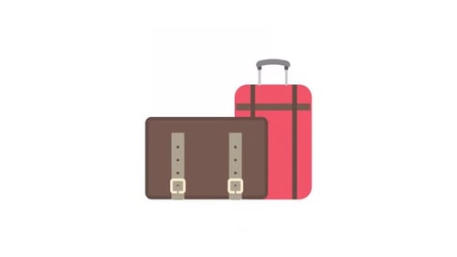 suitcase And Luggage Bag Icon