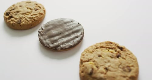 Chocolate Chip Cookies Displayed