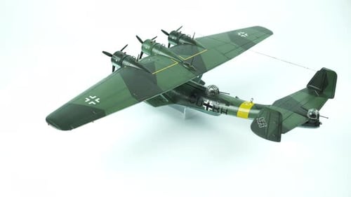 Model of BV 238 Flying Boat on Display