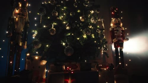 The Christmas Tree in the Night