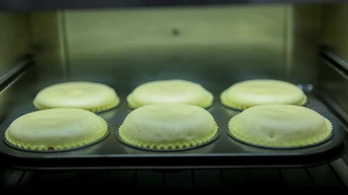 Breathtaking And Beautiful View Of Baking Muffins