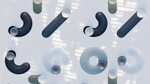 Geometric Path Colorful Balls 3d Loop