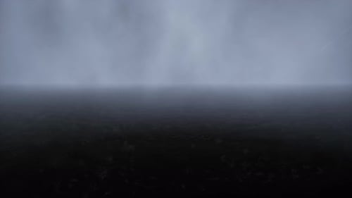 Realistic Rain and Fog Overlay Background
