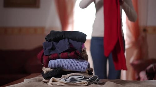 Organizing and Arranging Clothes is an Essential Step Towards Creating a Clutter Free Space