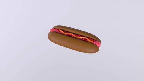 3D-Rotationsschleife für Wurstwaren