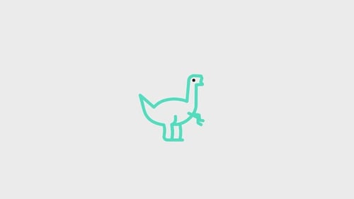 Icône animée Brachiosaure