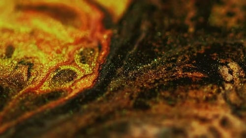 Explosion Volcano Hot Molten Rock Dark Red Orange