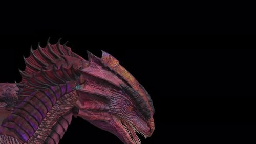 Dragon's Face : Idle Animation