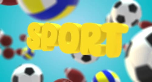 3D Sport Intro Balls