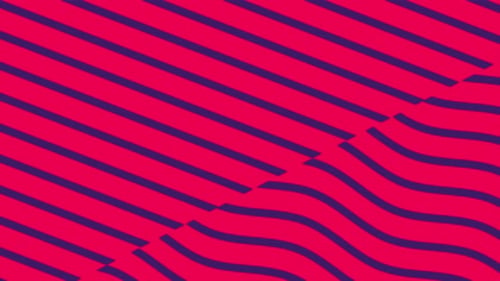 Stripe Seamless 3D animierter abstrakter Hintergrund