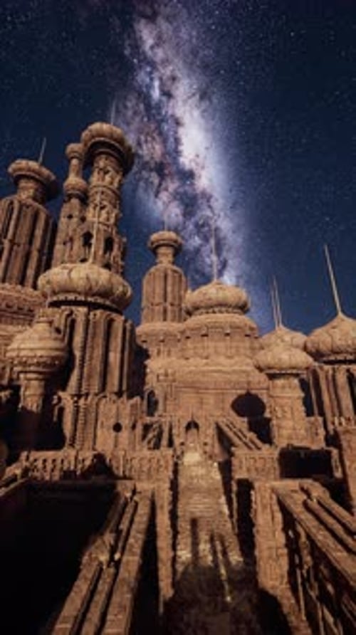 Tall Building With Pretty Towers