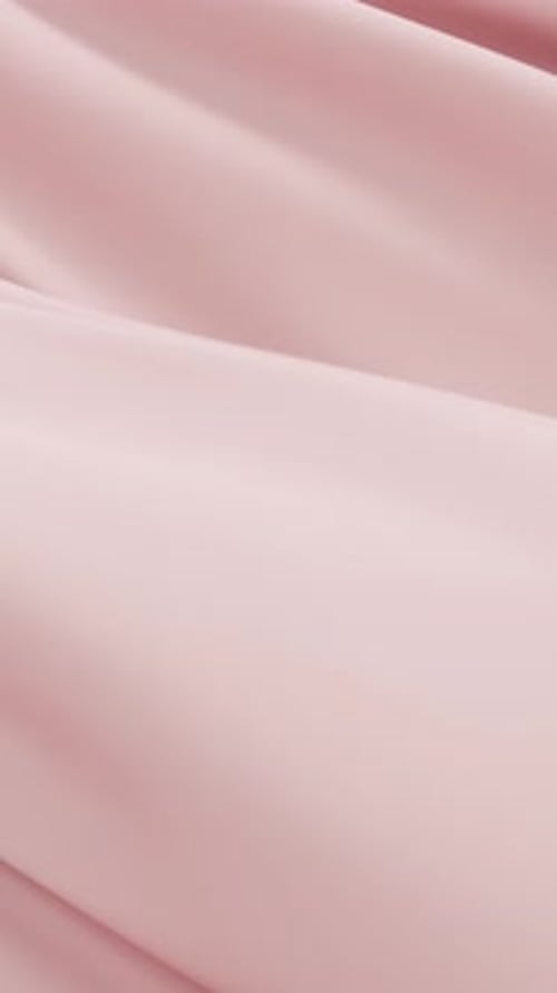 Fluid Pink Fabric Waves Abstract Motion Background