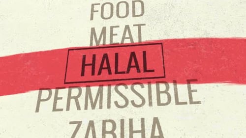 Halal 3D Scrolling Title Animation