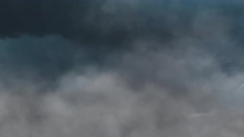 Dark Storm Clouds Moving in the Sky