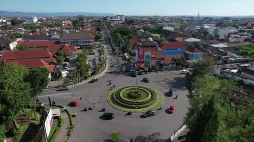 Traffic in the City of Yogyakarta