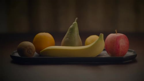 Still Life Studio Shot of Assorted Fruit