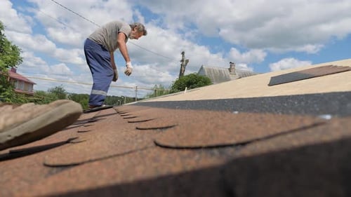 Laying of a Soft Roof