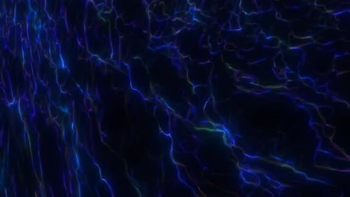Dynamic Abstract Neon Energy Flowing Background