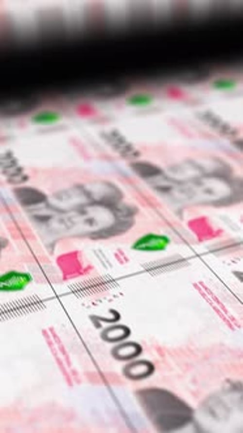 Dazzling 2000 Argentine Pesos Realistic Vertical Loop Full HD