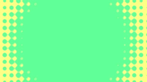 Pale Green With Yellow Equalizer Vj Loop Background Animation