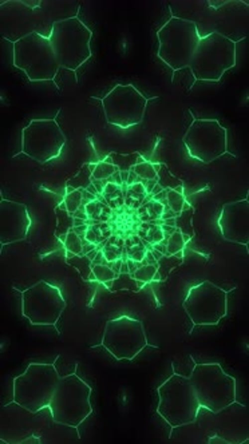 Digital Hexagonal Pattern 05