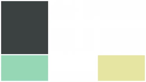 Flat Design Animated Block Grid Layout Reveal