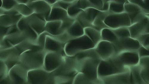 abstrakter glatter Wellenhintergrund. Blaue Farbe, weich, glatt, trendig, gewellt, animiert, 4k. Vd 698