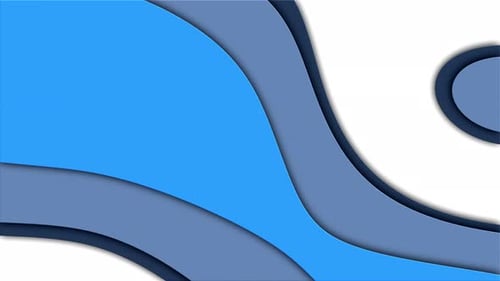 Fluid Wavy Abstract Layers Background Animation