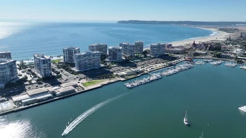 Conorado Beach at San Diego in California United States.