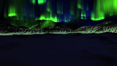 Aurora Night 4k