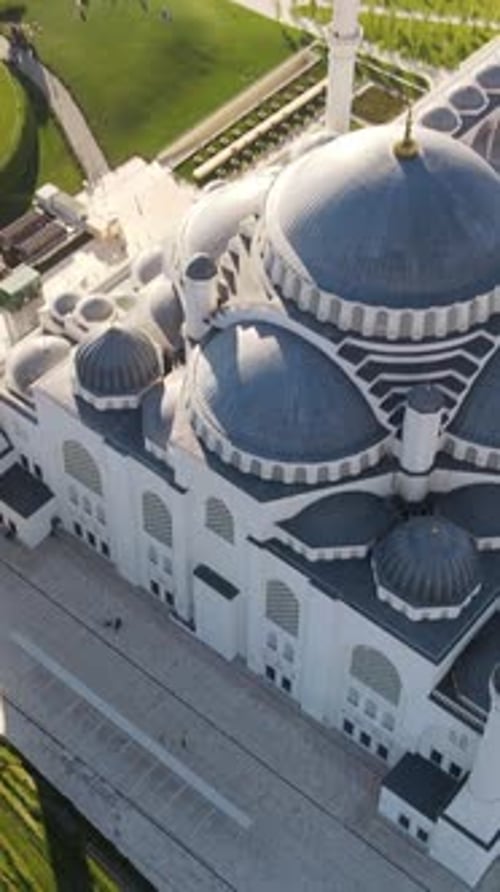 Grande mosquée Camlica d'Istanbul