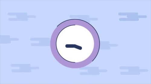 Animated Communication and Time Management Icons