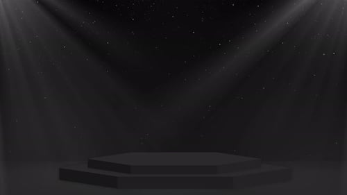 3D Podium Minimal Stage Stylish Minimalistic Design Mock Up for Product