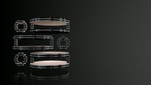 3D Geometric Platforms Assembly and Disassembly Animation