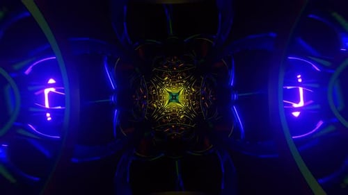 Un telón de fondo cautivador con intrincados patrones psicodélicos