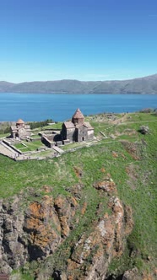 Kloster Sevanavank in der Provinz Gegharkunik am Sewansee in Armenien