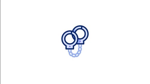 Handcuffs Animated Icon