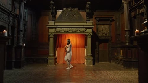 Spectacle de ballet dans un cadre historique